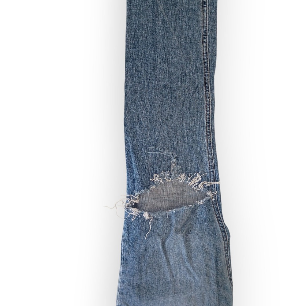 Abercrombie & Fitch Blue Straight Leg Jeans - Picture 8 of 8